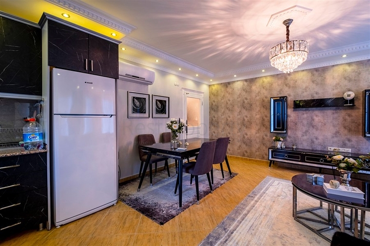 Апартаменты 2+1 в комплексе в центре Алании