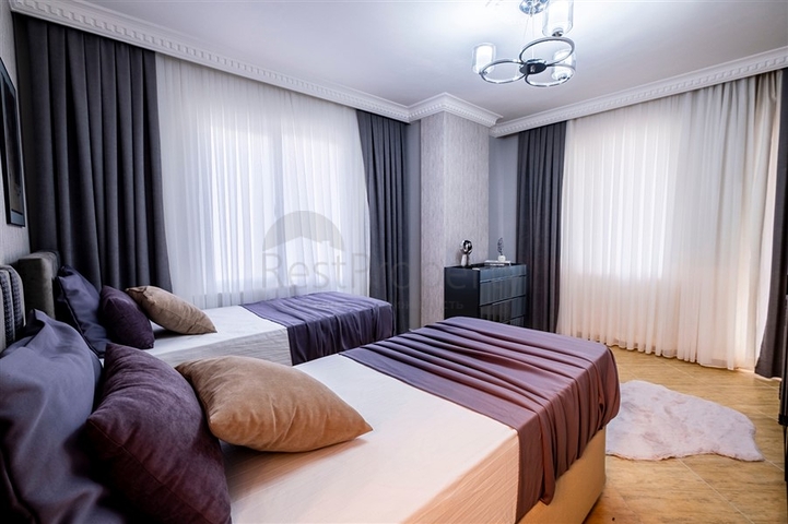 Апартаменты 2+1 в комплексе в центре Алании