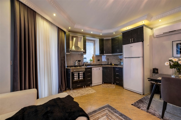 Апартаменты 2+1 в комплексе в центре Алании