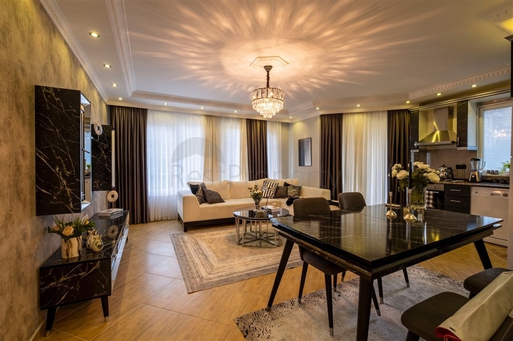 Апартаменты 2+1 в комплексе в центре Алании