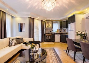 Апартаменты 2+1 в комплексе в центре Алании