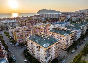 Просторная квартира 2+1 в районе Оба