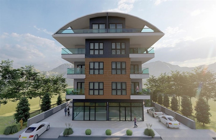 Новый жилой комплекс в районе Оба