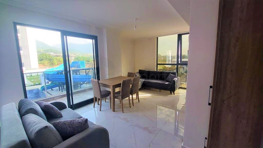 Меблированная квартира 2+1 в новом комплексе в районе Оба