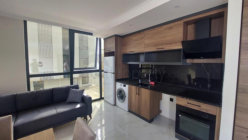 Меблированная квартира 2+1 в новом комплексе в районе Оба