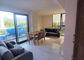 Меблированная квартира 2+1 в новом комплексе в районе Оба