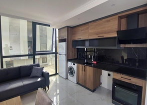 Меблированная квартира 2+1 в новом комплексе в районе Оба