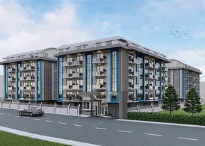 Меблированная квартира 2+1 в новом комплексе в районе Оба