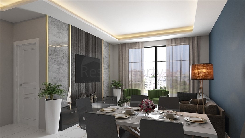 Квартира 1+1 в строящемся комплексе