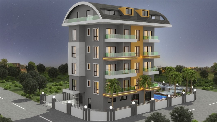 Квартира 1+1 в строящемся комплексе