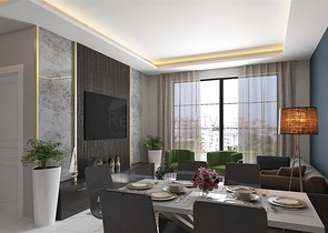 Квартира 1+1 в строящемся комплексе