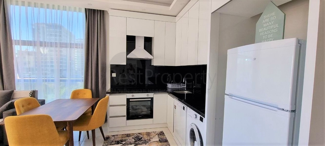 Апартаменты 1+1 в стильном комплексе