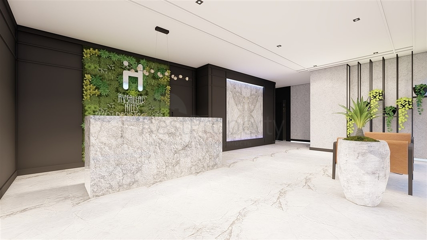 Квартира 1+1 в строящемся комплексе в районе Авсаллар