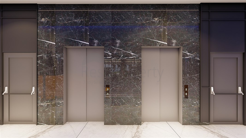 Квартира 1+1 в строящемся комплексе в районе Авсаллар