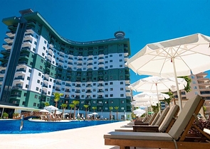 Квартира 1+1 в популярном комплексе с отельной инфраструктурой