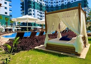 Квартира 1+1 в популярном комплексе с отельной инфраструктурой