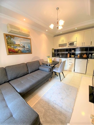 Квартира планировкой 1+1 на пляже Клеопатра 