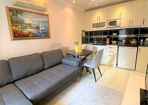 Квартира планировкой 1+1 на пляже Клеопатра 