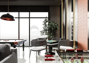 Квартира 1+1 на первой береговой линии в Махмутларе