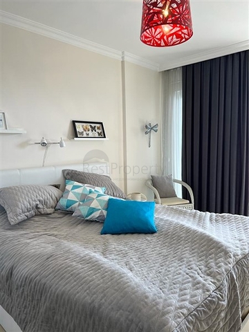 Просторные апартаменты 1+1 в районе Джикджилли с видом на Средиземное море