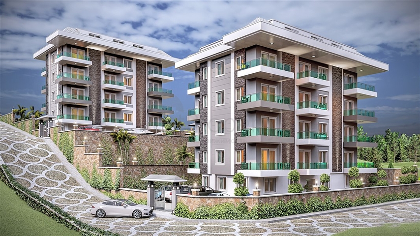 Просторный пентхаус 3+1 в районе Оба