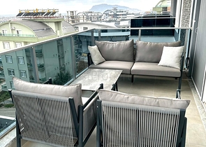 Просторный пентхаус 3+1 в районе Оба