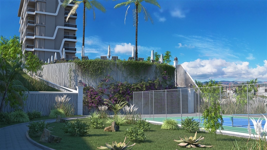 Квартиры в новой резиденции в развивающемся районе Паяллар