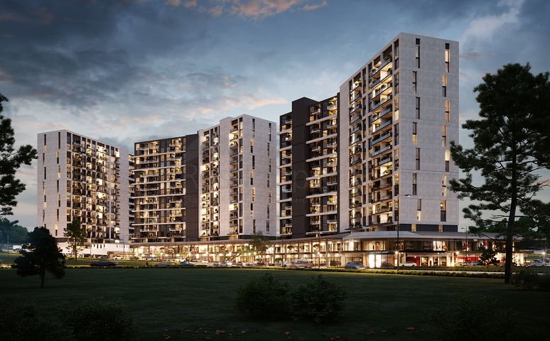 Инвестиционный проект на стадии строительства в районе Малтепе