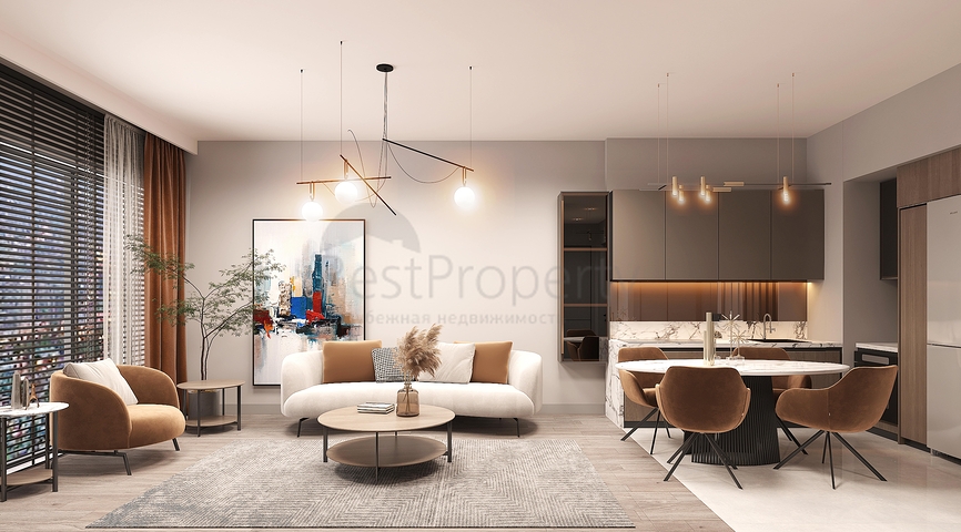 Инвестиционный проект на стадии строительства в районе Малтепе