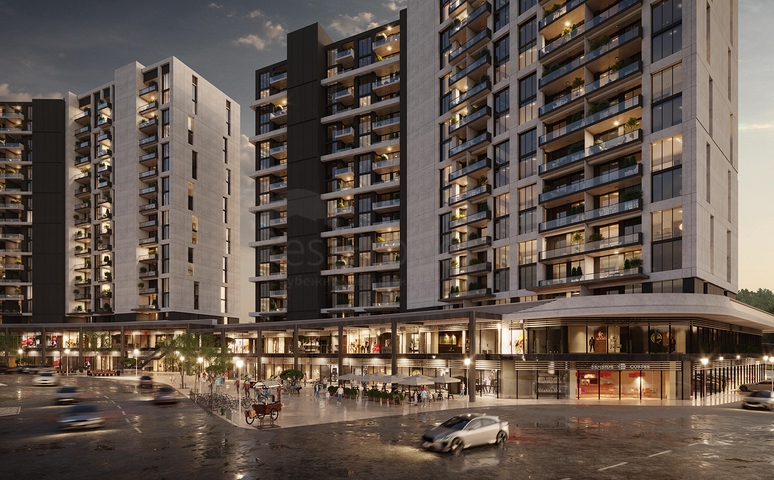 Инвестиционный проект на стадии строительства в районе Малтепе