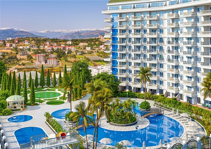 Новый премиальный проект с инфраструктурой отельного типа в перспективном районе Газипаша  