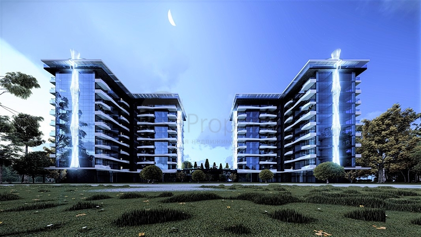 Масштабный проект в 900 м от моря в районе Авсаллар 