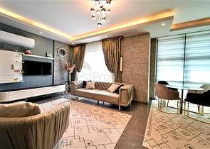 Пентхаус 2+1 в дизайнерском оформлении в районе Оба