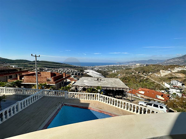 Вилла в районе Каргыджак с видом на море