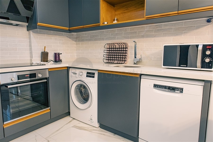 Шикарная квартира 1+1 в 100м от пляжа Клеопатра