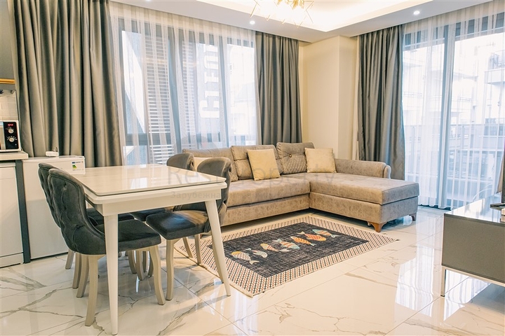 Шикарная квартира 1+1 в 100м от пляжа Клеопатра