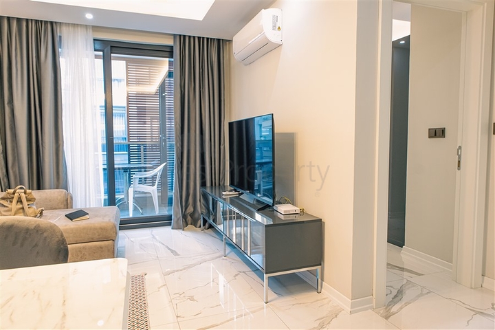 Шикарная квартира 1+1 в 100м от пляжа Клеопатра