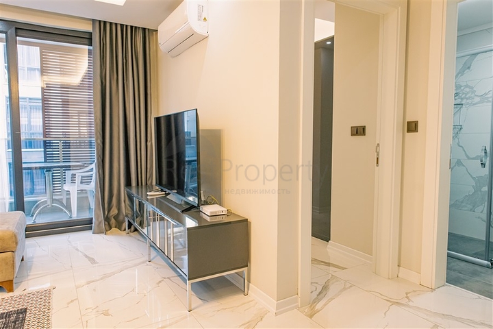 Шикарная квартира 1+1 в 100м от пляжа Клеопатра