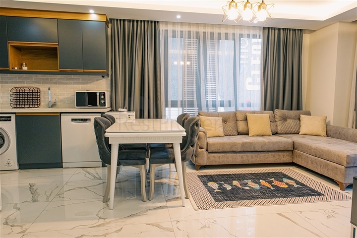 Шикарная квартира 1+1 в 100м от пляжа Клеопатра