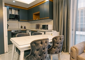 Шикарная квартира 1+1 в 100м от пляжа Клеопатра