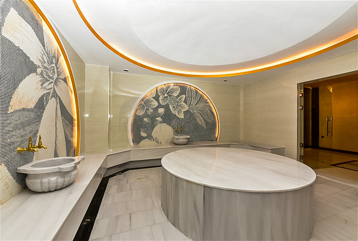 Шикарный пентхаус с панорамным видом на море в самом центре Алании