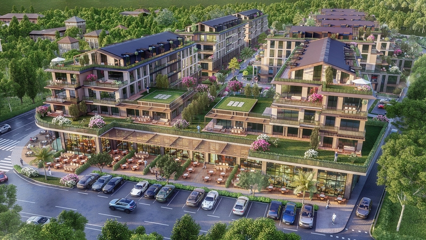 Уникальный проект семейной концепции возле Белградского леса 