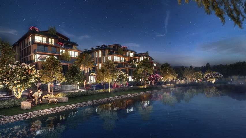 Уникальный проект семейной концепции возле Белградского леса 