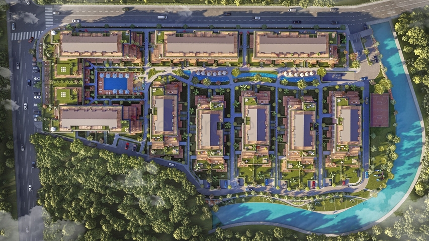 Уникальный проект семейной концепции возле Белградского леса 