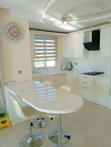 Квартира 2+1 в районе Махмутлар с панорамным видом на море