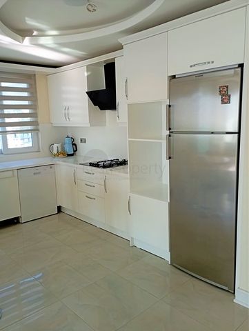 Квартира 2+1 в районе Махмутлар с панорамным видом на море