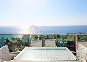 Квартира 2+1 в районе Махмутлар с панорамным видом на море