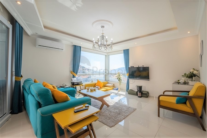 Квартира 4+1 в районе пляжа Клеопатра