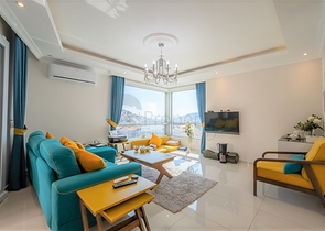 Квартира 4+1 в районе пляжа Клеопатра