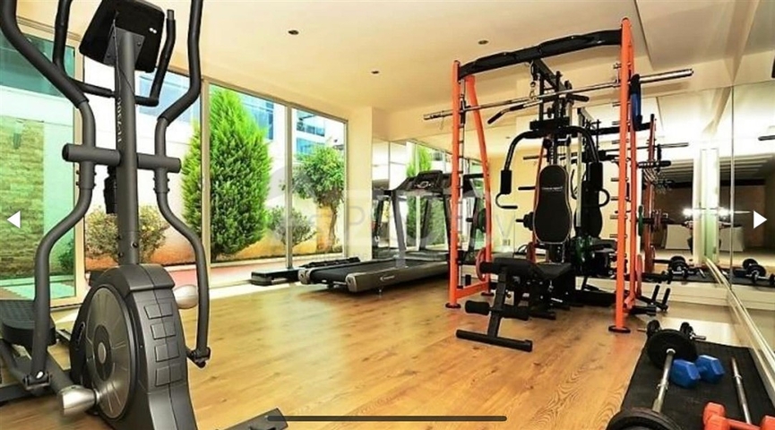 Меблированная квартира 1+1 с видом на море в районе Кестель